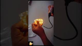 Unboxing fairy lights  USB Powered Waterproof Copper Wire String Fairy Lights  True Tech kings [upl. by Mariellen]