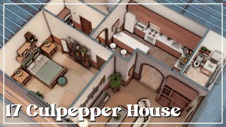 I gave 17 Culpepper House a makeover in The Sims 4 [upl. by Ekal705]