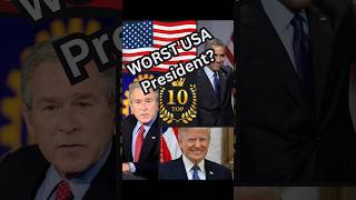 Worst USA Presidents in History  top 10 shorts viralshort usa [upl. by Matuag]