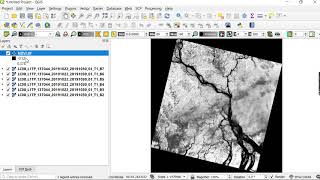 QGIS BASIC02 NDVI and SCP Calculation [upl. by Niltac]