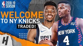 Dennis Smith Jr BEST Highlights for the Mavericks 201719 Welcome to New York Knicks [upl. by Ateiluj]