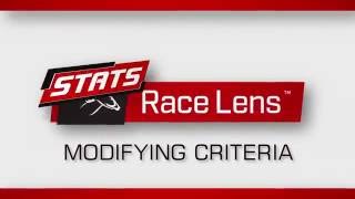 STATS Race Lens Tutorial  Summary Research Modifying Criteria [upl. by Ykcir]