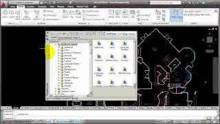 AutoCAD  How to Use Design Center [upl. by Tiemroth505]