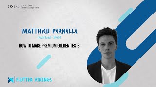 How to make premium Golden tests  FluterVikings 2022 [upl. by Jestude]