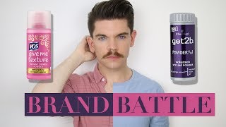 VO5 Give Me Texture Powder vs Got2b powder  Brand Battle [upl. by Robenia829]