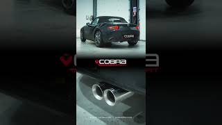 Exhaust Sound  PPF Equipped 20L Mazda MX5 ND Race Rear Axle Back Cobra Sport Performance Exhaust [upl. by Joana]