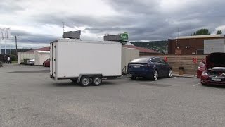 27 Oslo  Bergen with big trailer part 1 [upl. by Georgena193]