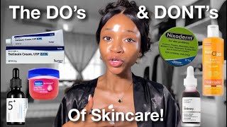 7 Dos and Donts Of Skincare  Avoid These for Bright Skin  Nixoderm  Neutrogena amp The ordinary [upl. by Gus]