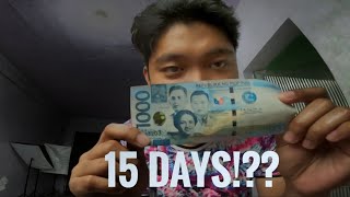 1000 pesos for 15 days [upl. by Utham]