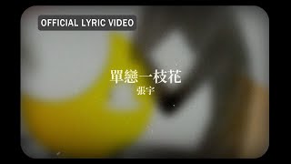 張宇 Phil Chang 《單戀一枝花》official Lyric Video [upl. by Chin716]