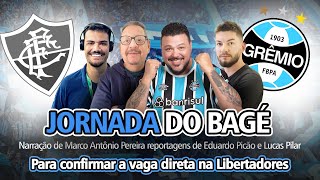 AO VIVOJORNADA DO BAGÉ FLUMINENSE X GRÊMIO DIRETO DO MARACANÃ [upl. by Joash]