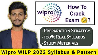 How To Crack Wipro Aptitude Exam  Syllabus amp Preparation Strategy  Wipro 2022 [upl. by Radcliffe]