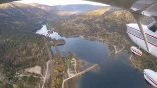 Flying from Castlegar to Nelson [upl. by Ailed471]