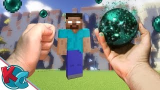 Realistic Minecraft 11  The Herobrine Battle [upl. by Cleve458]