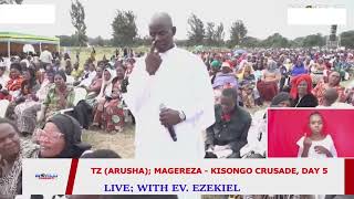 quotSISI KWETU TUKO WAHUBIRI WAWILI MIMI NA PST GILLACKquot PASTOR EZEKIEL REVEALS IN ARUSHA TZ CRUSADE [upl. by Enihsnus]