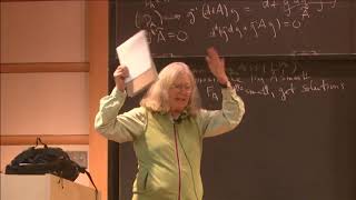 Morrey Spaces and Regularity for YangMills Higgs Equations  Karen Uhlenbeck [upl. by Penrod]