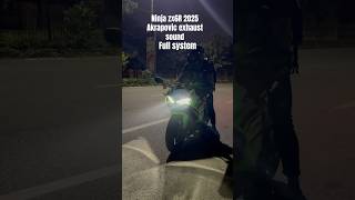 Ninja zx6r 2025 akrapovic with db killer ninjazx6r akrapovic flybys kawasakizx6r [upl. by Jezabelle908]