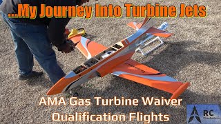 My Unforgettable Turbine Waiver Qualification FlightTurbinator 2 Jet [upl. by Hamimej]