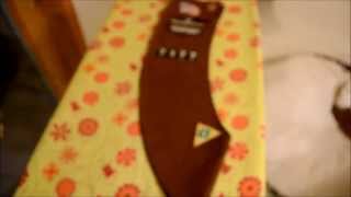 How To Attach Merit Patches On a Brownie Sash Girl Scouts [upl. by Dunseath]