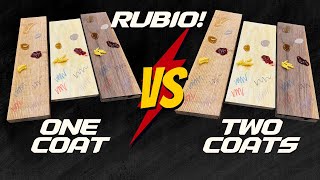 Is one coat of Rubio Monocoat REALLY enough [upl. by Elinor645]