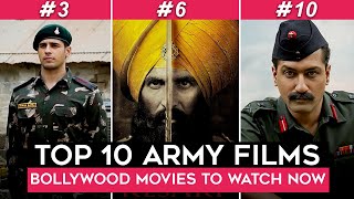 10 Army Bollywood Films That Will BLOW YOUR MIND [upl. by Raasch206]