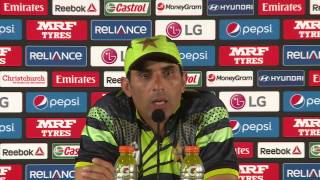 2015 WC PAK vs WI Misbah lashes out Pakistan team [upl. by Notseh291]