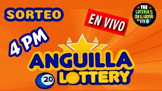 Transmision Sorteos ⭐Anguilla Lottery 4 pm VIVO de hoy martes 19 de noviembre del 2024 [upl. by Dahlstrom]