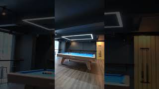 Acurra by Rasson Grey Pool Table 9ft  Drop Pockets [upl. by Ecenaj]