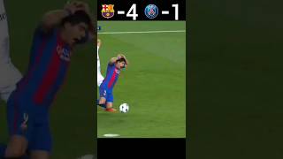 FC Barcelona vs PSG 2017 UCL Round Of 16 2nd Leg Highlights youtube shorts football [upl. by Camel]