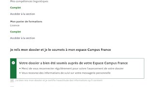 Comment Soumettre votre dossier Campus France Etude en France 20252026 [upl. by Cini812]