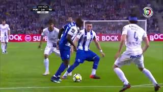 Goal  Golo Brahimi FC Porto 20 Feirense Liga 1718 33 براهيمي [upl. by Satterlee]