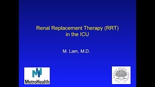 Renal Replacement Therapy [upl. by Erialcyram]