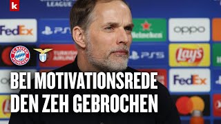 Tuchel über kuriose Verletzung Das Opfer habe ich gerne gebracht  Bayern  Lazio 30 [upl. by Sholes]