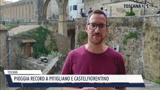 20240818 TOSCANA  PIOGGIA RECORD A PITIGLIANO E CASTELFIORENTINO [upl. by Nnylharas]