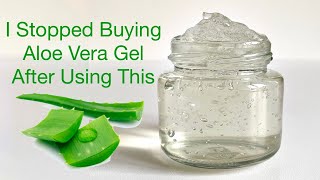 Make amp Preserve ALOE VERA GEL At Home Just Like Store Bought  2 METHODS  Without Refrigerator [upl. by Adrianna]