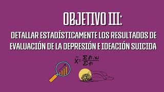 Relación entre depresión e ideación suicida en estudiantes universitarios en Trujillo Perú [upl. by Eyllib908]