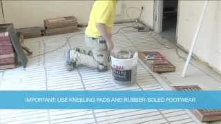 Underfloor Heating Kit Installation Ecoflex Flexel [upl. by Portland]