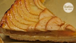 Tarta de manzana  Postre fácil [upl. by Eatnwahs955]