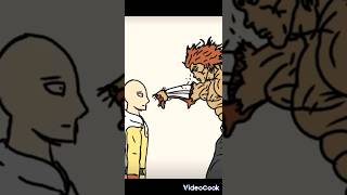 Saitama vs yujiro hanmaAnimation [upl. by Oramlub]