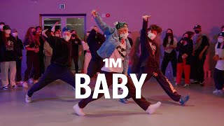 Justin Bieber  Baby ft Ludacris  Woomin Jang Choreography [upl. by Trometer770]