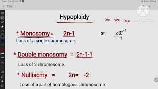 Aneuploidy  NCERT BIOLOGY class 12th [upl. by Nayar716]