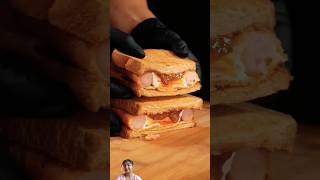 chess sandwich 🥪ytshorts asmrcooking ytshorts chess sandwich food streetfood [upl. by Kcirb]