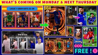 Whats Coming On Monday amp Next Thursday  eFootball 2024 Mobile  Free Show Time amp Free Rewards 🤯 [upl. by Ydnew359]