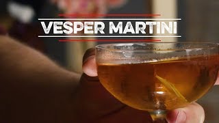 Vesper Martini  How to Drink [upl. by Cioban]