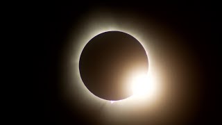 2024 Total Solar Eclipse Unedited 4k [upl. by Tufts]