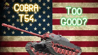 Cobra T54 Too Good II Wot Console  World of Tanks Console Modern Armour [upl. by Harraf]