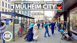 Mülheim Germany 🇩🇪 A German City Full of Life  March 2022  4K 60FPS [upl. by Malinin108]