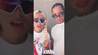 Karol G y daiky en tiktok shorts karolg daikygamboa [upl. by Wardle]