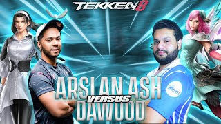 Arslan Ash  I Fought Dawood Alisa In A First To 5 tekken8 [upl. by Ellienad]