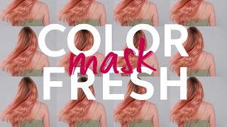 Wella Professonals Color Fresh Mask PEACH BLUSH [upl. by Valorie136]